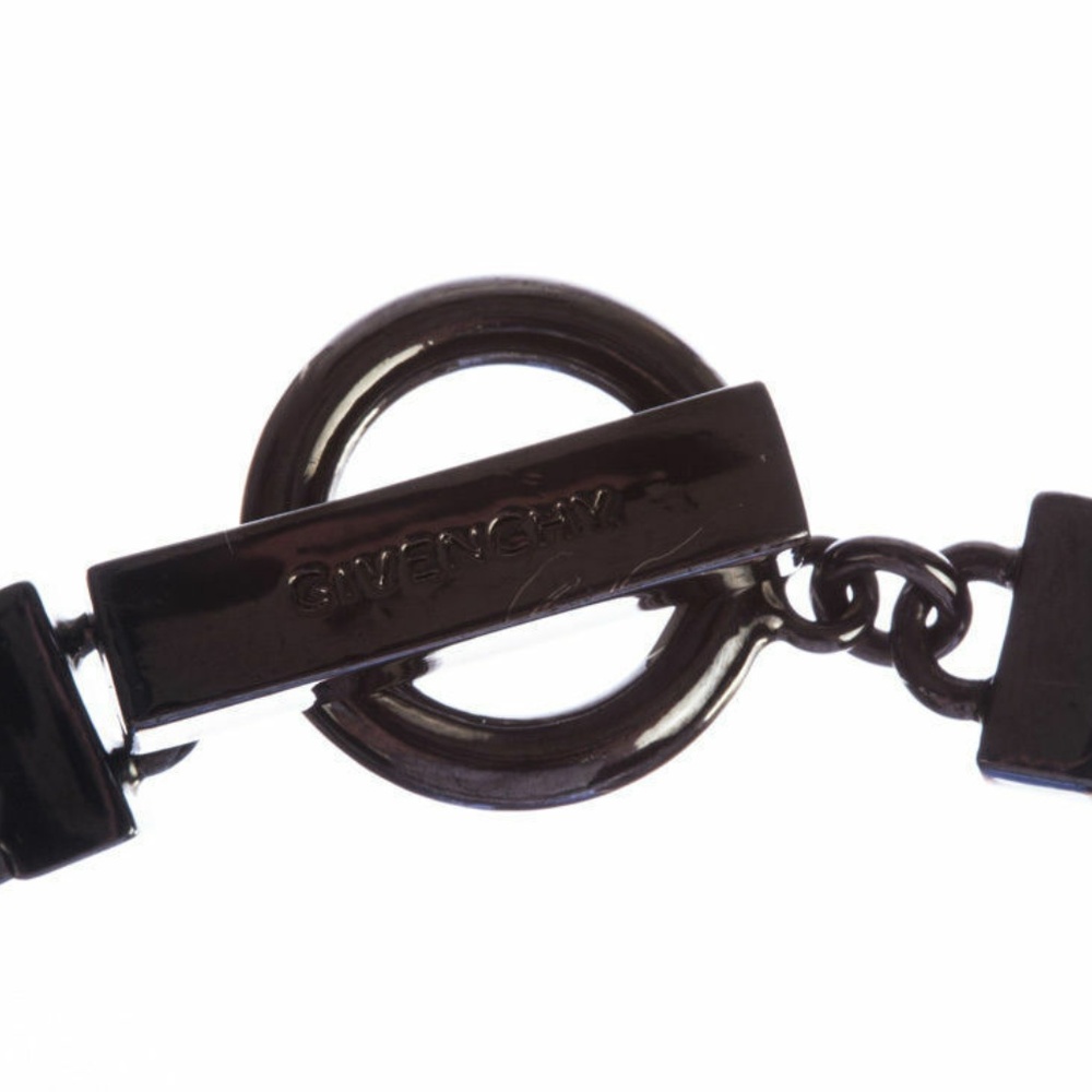 Givenchy Headlight Rhinestone Flapper Necklace - image 7